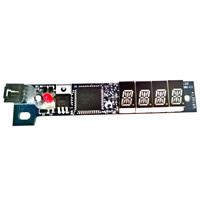 DISPLAY BOARD DB 14 SEGMENTS 4 DIGITS NEW / MPN D80492515